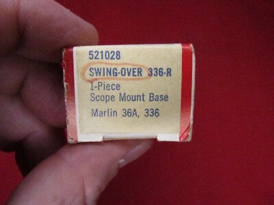Vintage Redfield Swingover 1 Piece Scope Base - Marlin 30 36 336