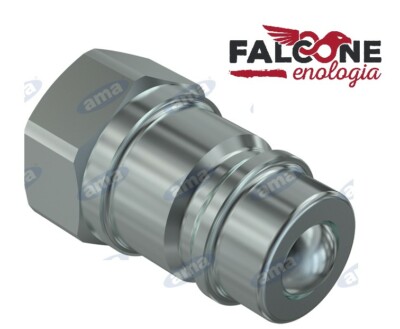 Raccordo Innesto Rapido Femmina Ama A Sfera 1/2" – Filettatura Interna ISO 7241-A, Max 200 Bar, Attacco Veloce