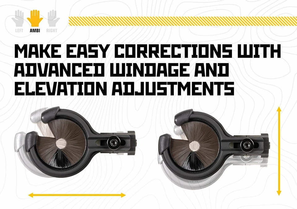 Trophy Ridge Power Shot Whisker Biscuit Arrow Rest Archery Compound Bow - Image 2 of 4