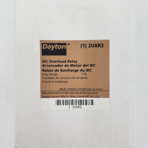 Dayton 2UXR3 IEC Overload Relay Brand New - Picture 2 of 11
