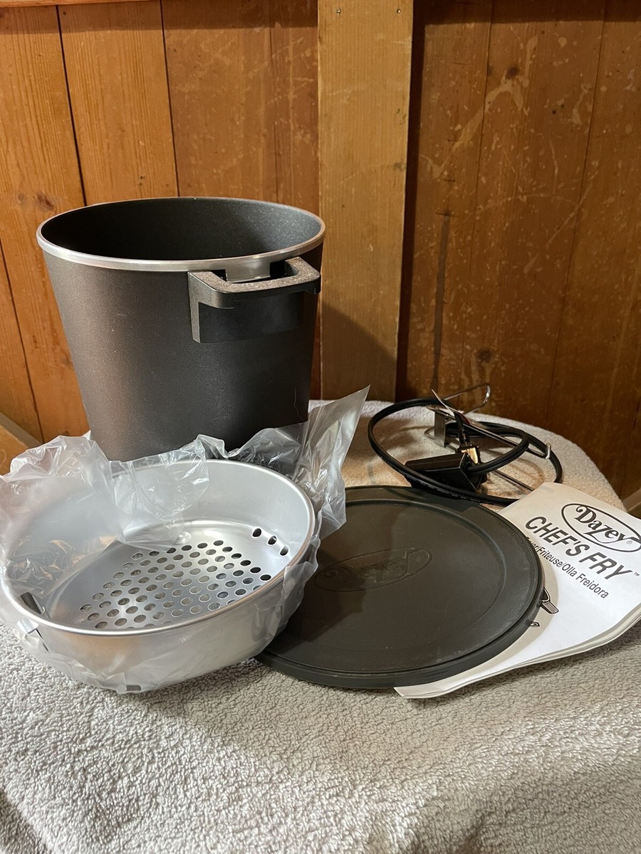 Vintage Dazey Chef's Fry Deep Fryer Model 2150 Basket Lid