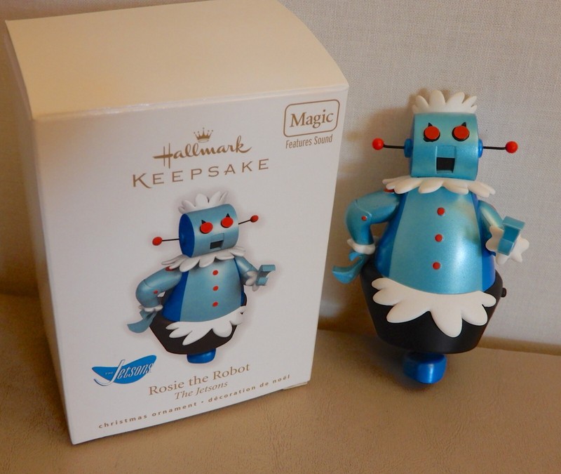 HALLMARK 2010 ROSIE the ROBOT  THE JETSONS Sound Magic Ornament Decoration