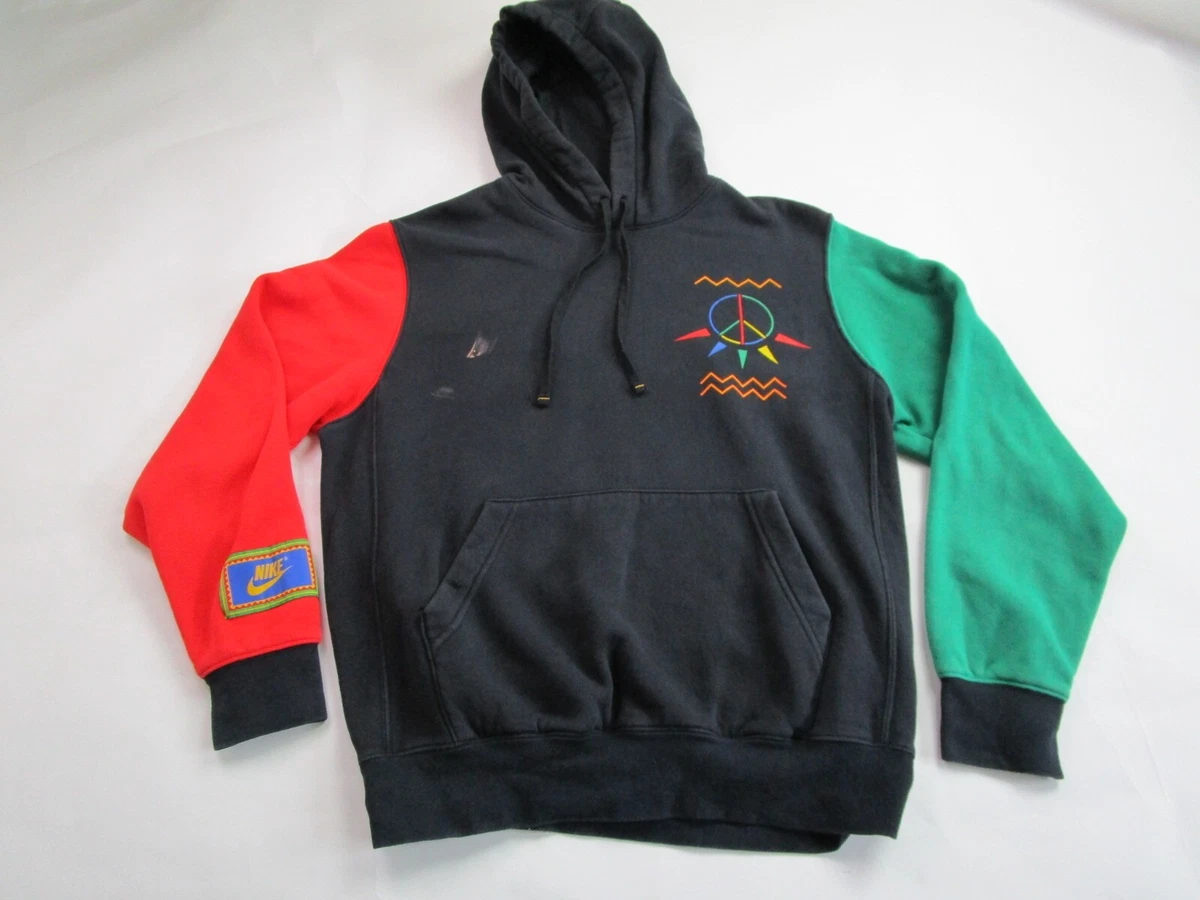 Nike Gel Playground Hoodie Air Raid Peace Urban Jungle Mens Small Outdoor  Active | eBay