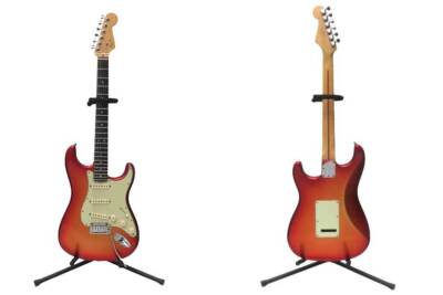 Fender USA American Deluxe Stratocaster N3 Cherry Burst Used