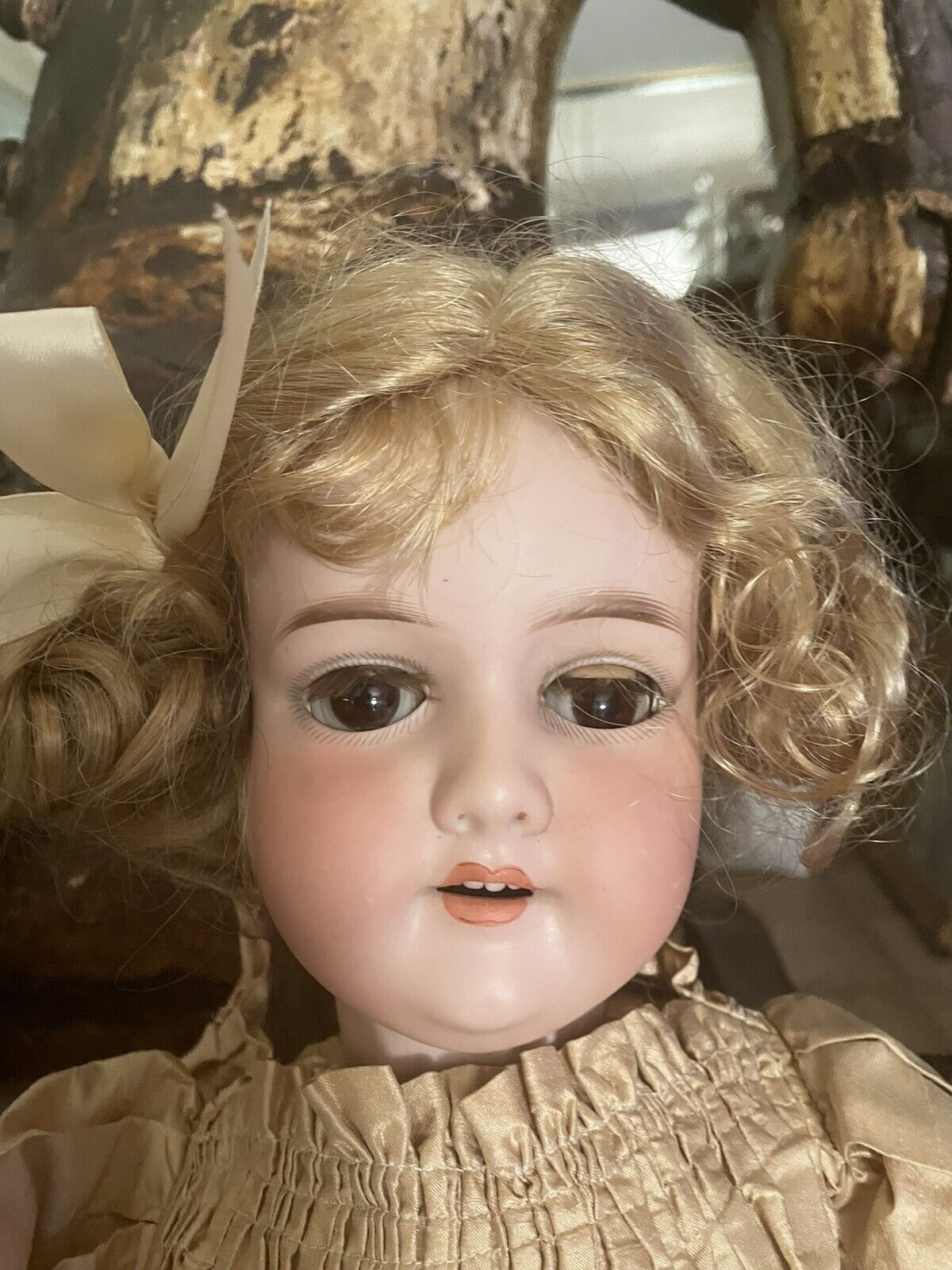 Buy Antique Armand Marseille Bisque Doll. Doll Head. Antique Doll. Online  in India 