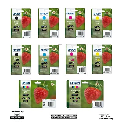 Epson 29 / 29XL CMYK Tintenpatrone für Epson Expression XP-342, XP-442 Set