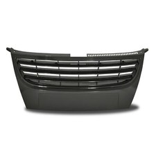 Kühlergrill Sportgrill Gitter Grill ohne Emblem Schwarz für VW Touran 1T 12/06