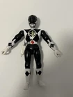 Vintage 1993 Bandai Mighty Morphin Power Ranger Black Ranger 8" Figure With Gun