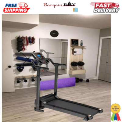 Laufband Laufen Joggen Elektrisch Motorisiert Maschine Heim Fitness Faltbar Fitnessstudio UK
