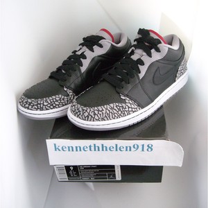 jordan 1 phat low black cement