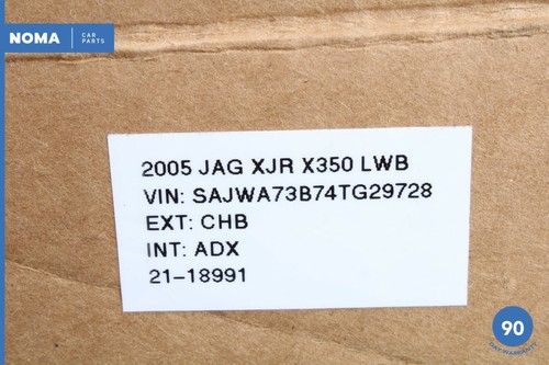 2005 Jaguar XJR X350 Cabin Entertainment Wire Wiring Harness 2W9314407HAA OEM - Picture 12 of 12