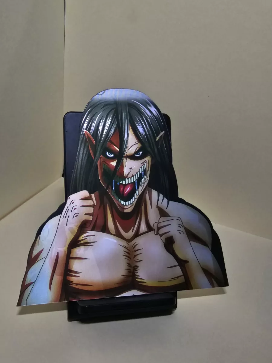 AOT Eren Jaeger Screams Sticker - Attack of Titan Sticker Download