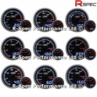 JEDES 3 GAUGE ANGEBOT - 60mm Prosport JDM Dual Display Warnmessgeräte Turbo Boost etc.