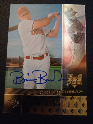 2007 SP Rookie Edition Brian Barden AUTOGRAPH Diamondbacks *