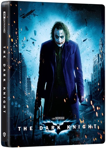 The Dark Knight 4K Double Lenticular A SteelBook Blu-ray MANTA LAB 2008 ShpNxtDy - Picture 4 of 12