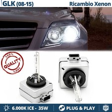 2 Lampadine BIXENON D1S PER Mercedes GLK RICAMBIO Luci 35W 6000K HID GHIACCIO