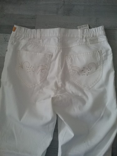 Raphaela Brax, Hose, Gr.38 K,weiss,Romana fun,Jeans,Stretch,short,Neu - Bild 2 von 3