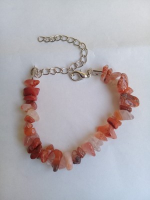 BROKEN NATURAL STONE BRACELET WITH AGATE STONE