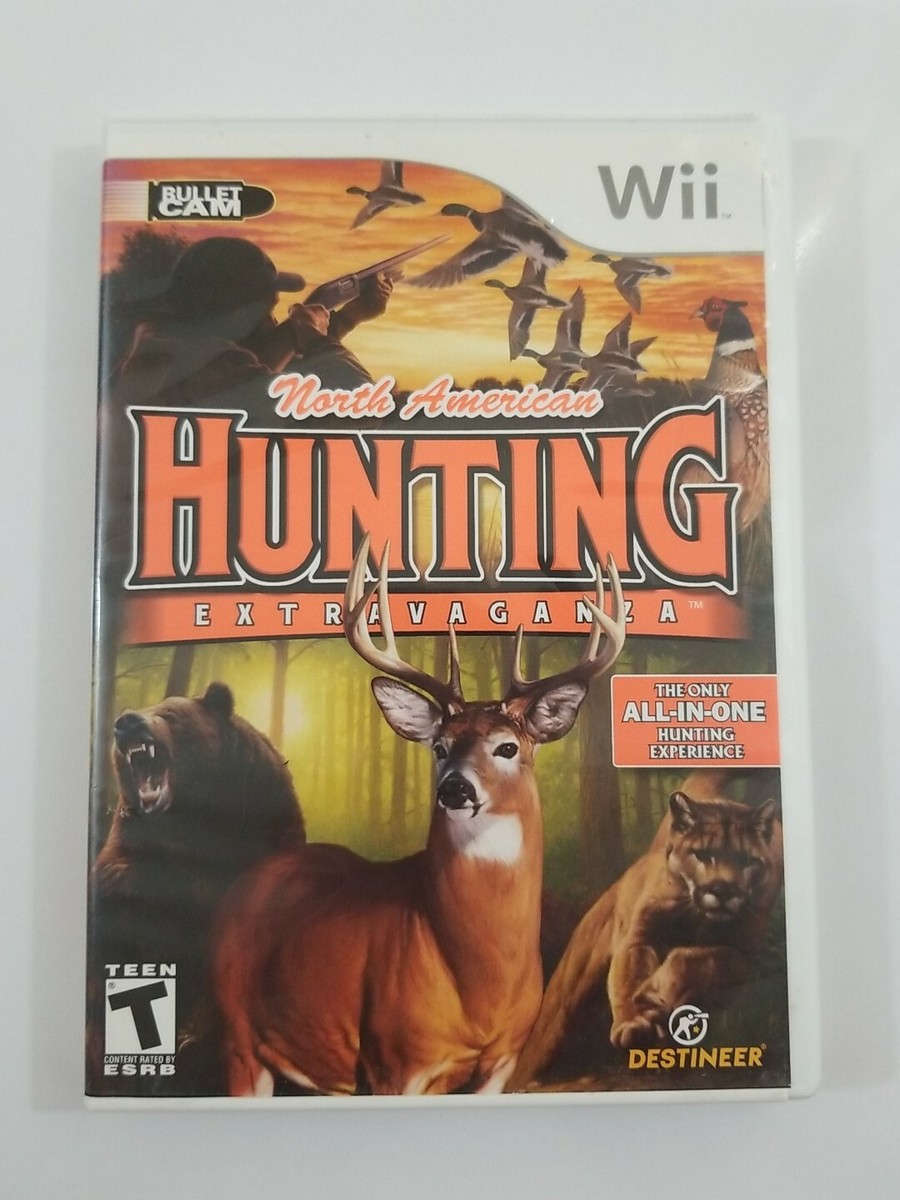 North American Hunting Extravaganza Wii Game Nintendo Wii | eBay