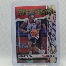 2021-22 Panini Hoops Basketball Bradley Beal Prime Twine Holo