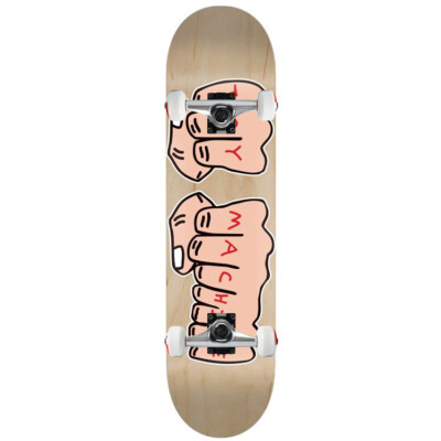 Toy Machine Skateboard Assembly Fists Natural 8.0'' x 32'' Complete