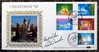 GB 1987 Xmas FDC Benham Signed by Graham Daniels Used GQ58