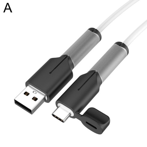.UK-1pcs For Mirco/Type-c Data Cable Interface Protective Cover U6W4 - Photo 20/20