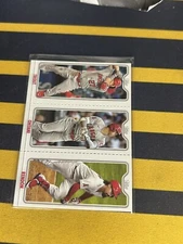 2022 Topps Opening Day #TPC-1C, TPC-1B, TPC-1A, SHOHEI OHTANI, MIKE TROUT
