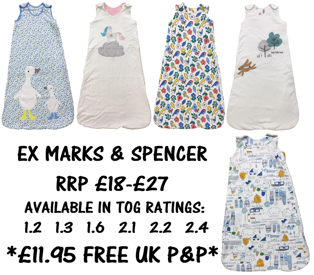 Geval Slang Bulk BABY SLEEPING BAG EX MARKS & SPENCER BOYS GIRLS COTTON 0-36M TOG 1.2 - 2.4 NEW | eBay Geval Slang Bulk BABY SLEEPING BAG EX MARKS & SPENCER BOYS GIRLS COTTON 0-36M TOG 1.2 - 2.4 NEW | eBay