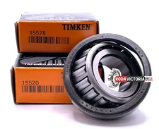 TIMKEN 15578/15520 Tapered Roller Bearing Set 1.0" x 2.25" x 0.6875" (IDxODxW)