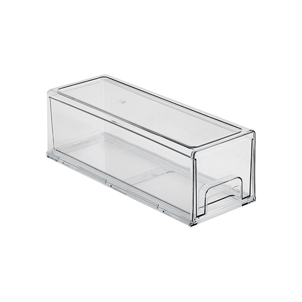 Fridge Food Container Clear Plastic Bins Refrigerator Storage Box eBay