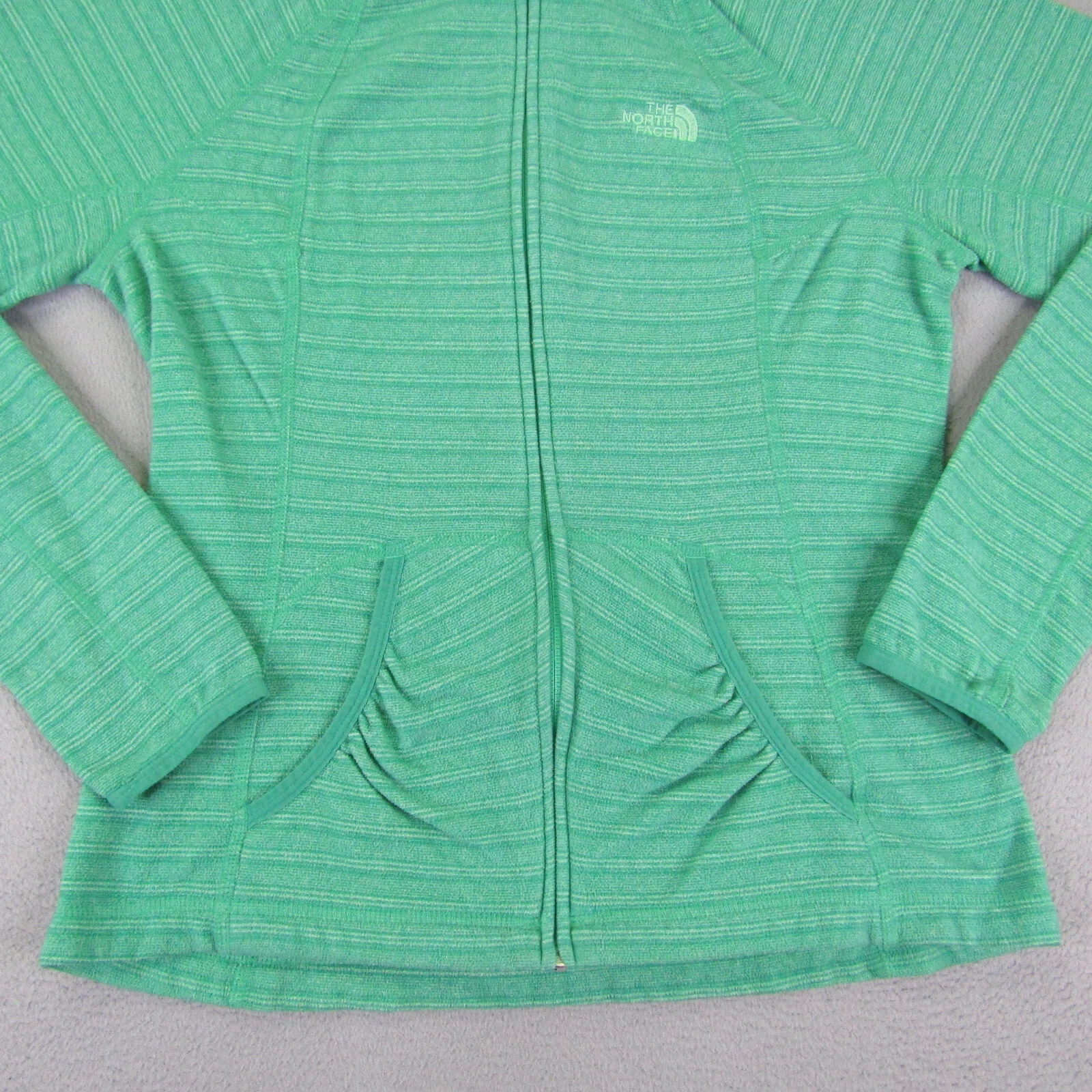 north-face zip up polartec thermal pro jacket