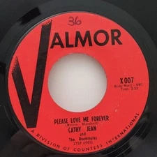 Cathy Jean & Roommates PLEASE LOVE ME FOREVER (45) #007 PLAYS VG++ NO NOISE!
