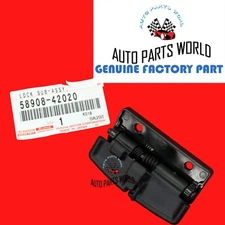 BRAND NEW GENUINE TOYOTA 16-18 RAV4 CONSOLE COMPARTMENT DOOR LOCK 58908-42020