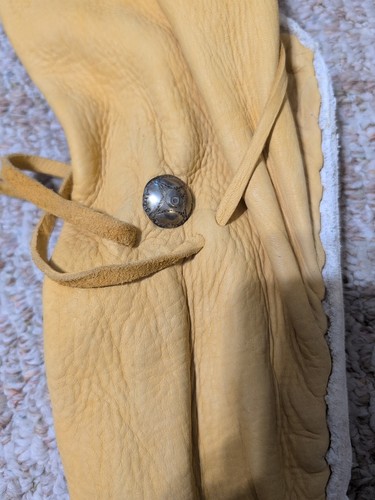Mocassini Apache da montagna bianchi. Fatto a mano vintage - Foto 4 di 9