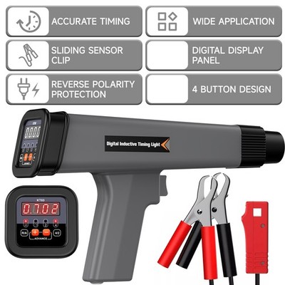 Petrol Engine Ignition Timing Gun Detector Xenon Light Inductive Strobe Test Kit