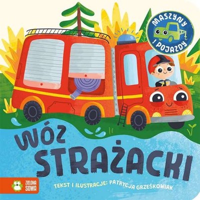 Maszyny i pojazdy Wóz strażacki (Woz strazacki) GRZEŚKOWIAK (GRZESKOWIAK) / Ziel