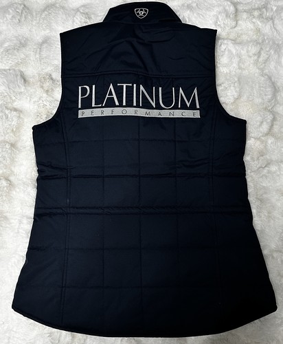 Ariat Women's M Blue PLATINUM PERFORMANCE Vest Crius Insulated Concealed Carry - Picture 2 of 13