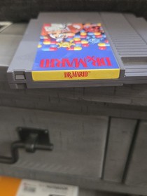Dr. Mario ORIGINAL Nintendo NES Game Tested + Working & Authentic!