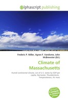 Frederic P. Miller (U. A.) | Climate Of Massachusetts | Taschenbuch | Englisch