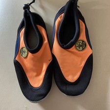 Nemrod Black/orange Unisex Beach Water Shoes Eur 37