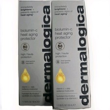 Dermalogica Biolumin-C Heat Aging Protector SPF 50 - 1.7 oz EXP 10/2026 Lot Of 2