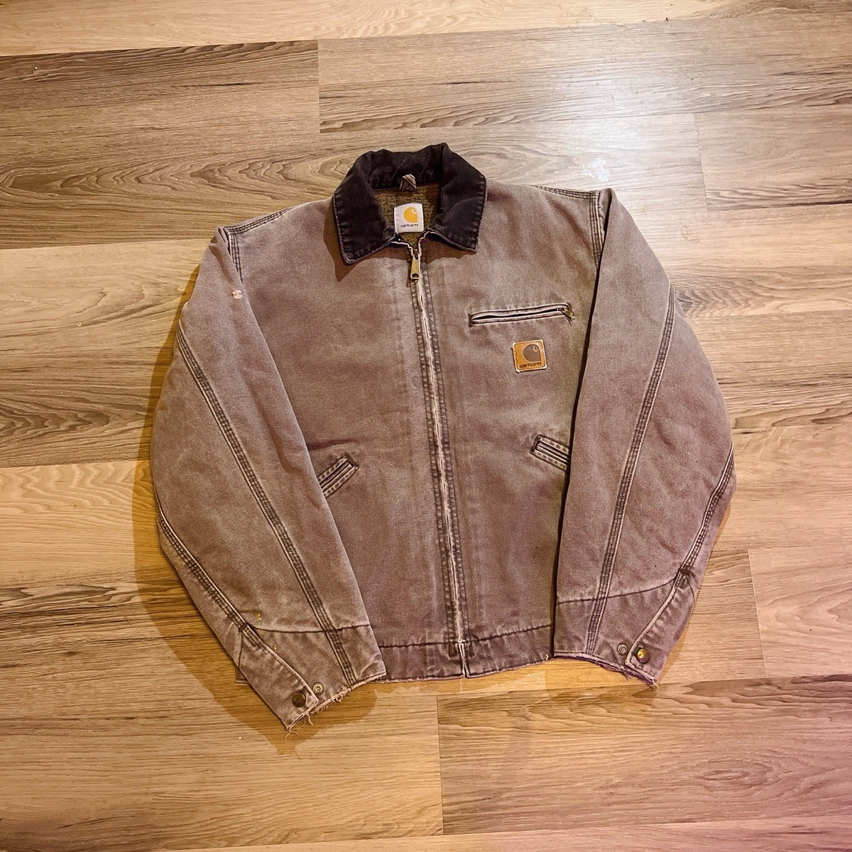 Carhartt デトロイトジャケットPerfect Attendance Vintage 90s J43 CHT CARHARTT Detroit Workwear Jacket RARE JAPAN | eBay