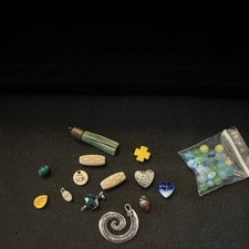 Multicolor Charms, Pendants  Beads Set for Jewelry Making Lot