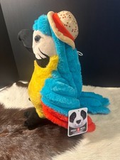 Peekaboo Toys 15  Rio The Macaw Parrot Plush W/ A Hat 2024 Stuffed animal NWT