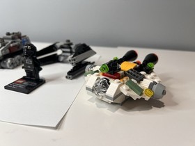 LEGO Star Wars Microfighter Lot Minifigures 75224, 75028, 9676, 75127, 30498