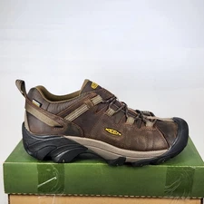 Size 11.5 - KEEN Targhee II Low Leather - WATERPROOF - Canteen/Dark Olive - Mens