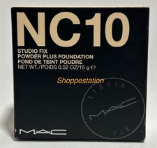 MAC Studio Fix Powder Plus Foundation Shade NC10 Full Size 15g Original Formula