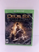 Deus Ex: Mankind Divided -- Day One Edition (Microsoft Xbox One, 2016)