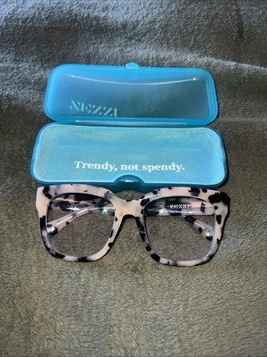 Zenni Eyeglasses Mint Condition Used once With Case 4462435